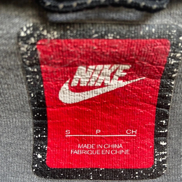 Nike full zip hoodie grey jacket Sz S - Picture 9 of 12